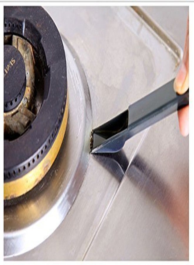 Stager Plastic Corners & Edges Dust Multipurpose Use Cleaning Brush for Window Frame, Keyboard with Mini Dustpan, 2-Pieces. - Image 3